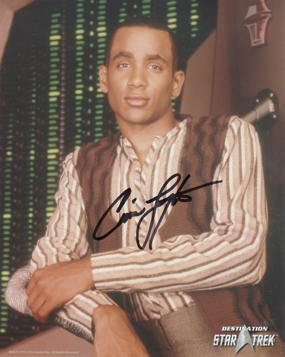 Cirroc Lofton 10x8 signed in black DST Official Picture
