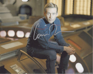 Connor Trinneer 10x8 signed in silver
