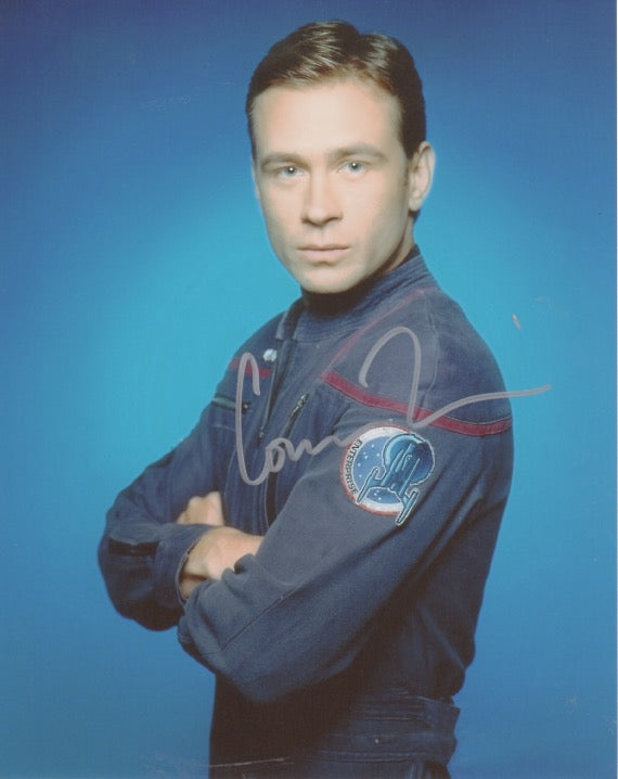 Connor Trinneer 10x8 signed in silver