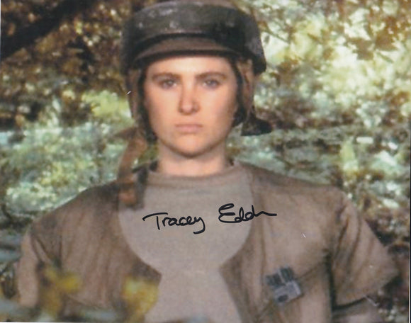 Tracy Eddon 10x8 signed in Black - Star Wars