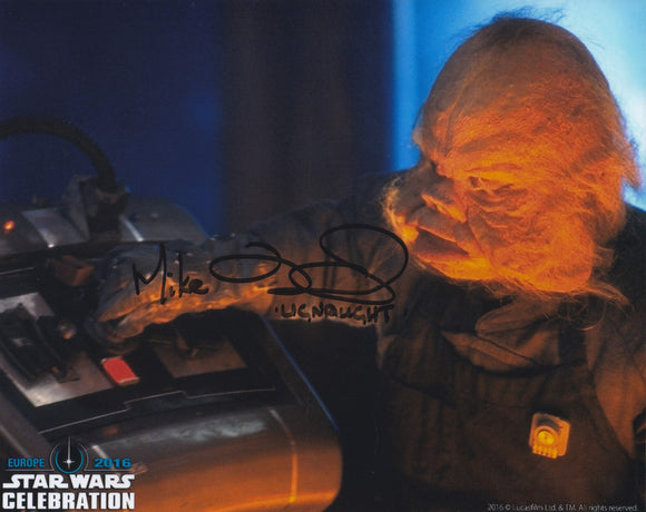 Mike Edmonds 10x8 signed in Black - Celebration Image A