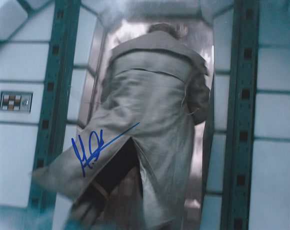 Mark Shrimpton 10x8 signed in Blue - Star Wars