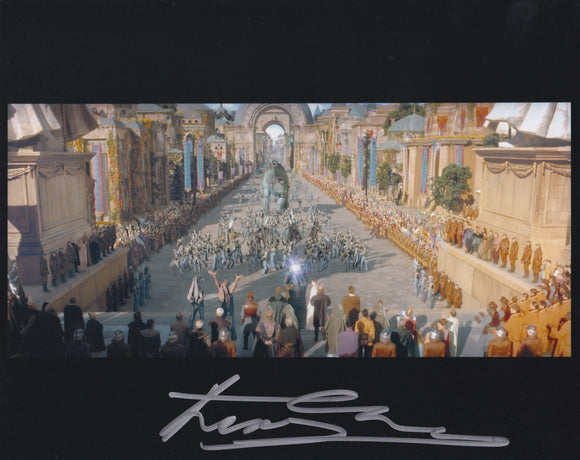 Leroy James 10x8 signed in Silver - Star Wars The Phantom Menace