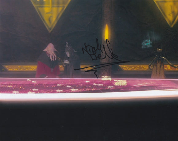 Nick Flood 10x8 signed in Black - Star Wars