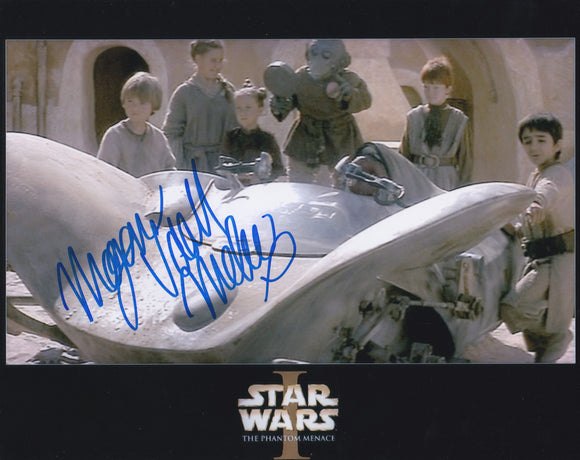 Megan Udall 10x8 signed in Star Wars