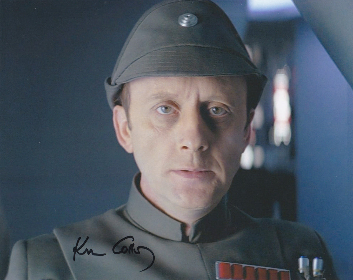 Ken Colley 10x8 signed in Black Star Wars Return of the Jedi – Showmasters  Comic Con Official Autograph Shop