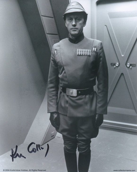 Ken Colley 10x8 signed in Black Star Wars Empire Strikes Back