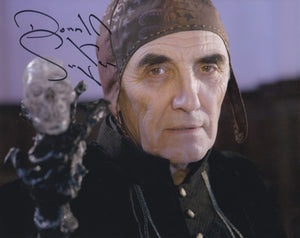 Donald Sumpter 10x8 signed in Black Doctor Who