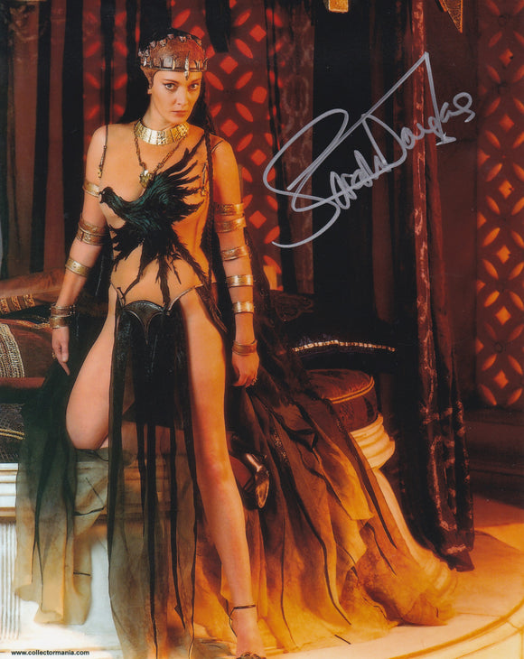 Sarah Douglas 10x8 signed in Silver Conan The Destroyer