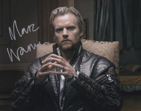 Marc Warren 10x8 signed in Silver The Musketeers