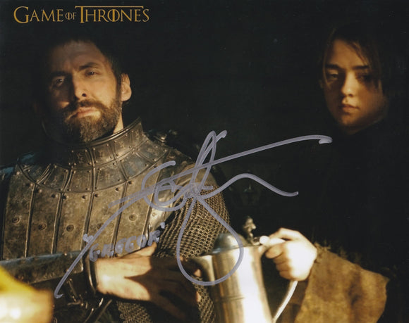 Ian Whyte 10x8 signed in Silver Game of Thrones