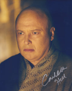Conleth Hill 10x8 signed in Silver Games of Thrones