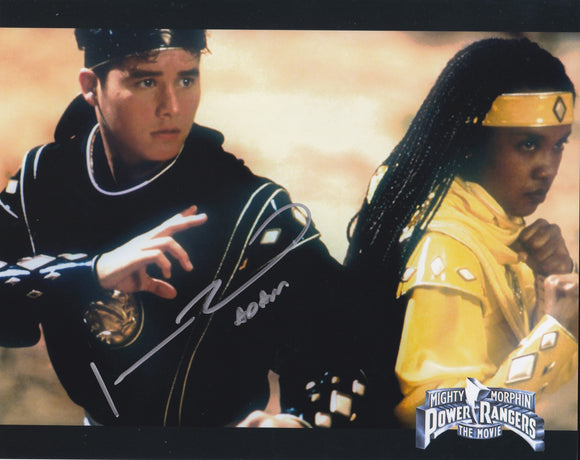 Johnny Young Bosch 10x8 signed in Silver Power Rangers