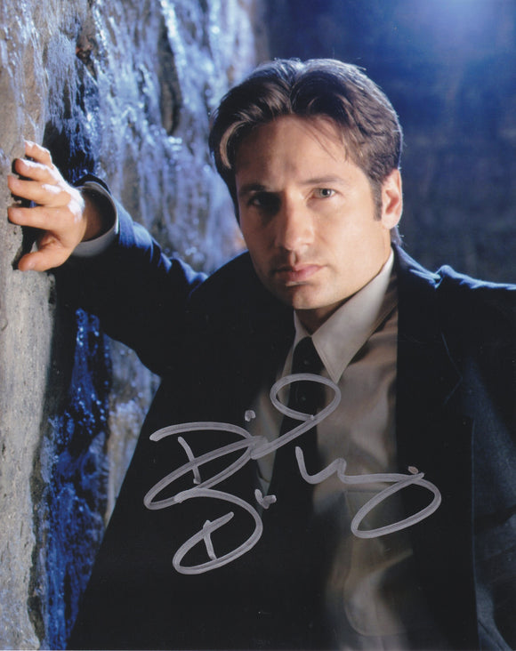 David Duchovny signed in Silver