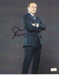 Clark Gregg signed in Black
