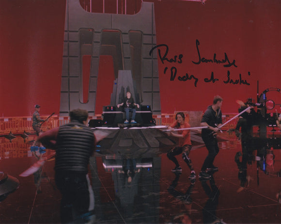 Ross Sambridge 10x8 signed in Black Star Wars The Last Jedi