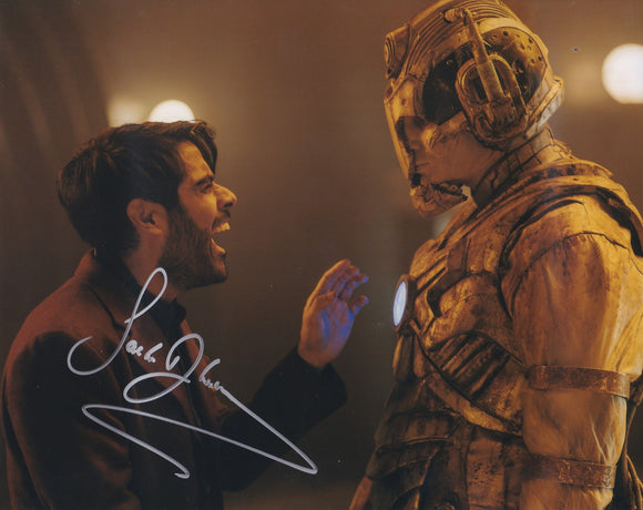 Sacha Dhawan 10x8 signed in silver Doctor Who