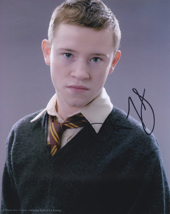 Devon Murray 10x8 signed in Black Harry Potter