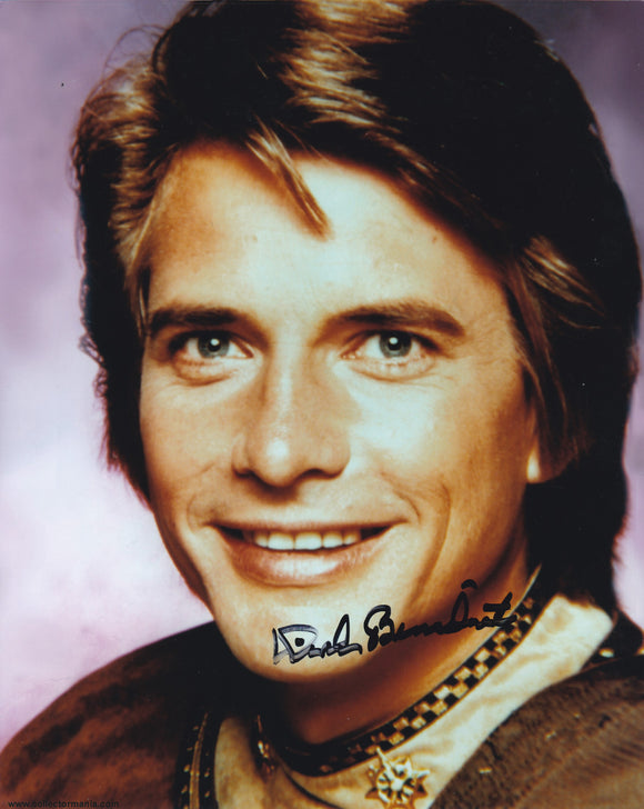 Dirk Benedict  10x8 signed in Black The A Team