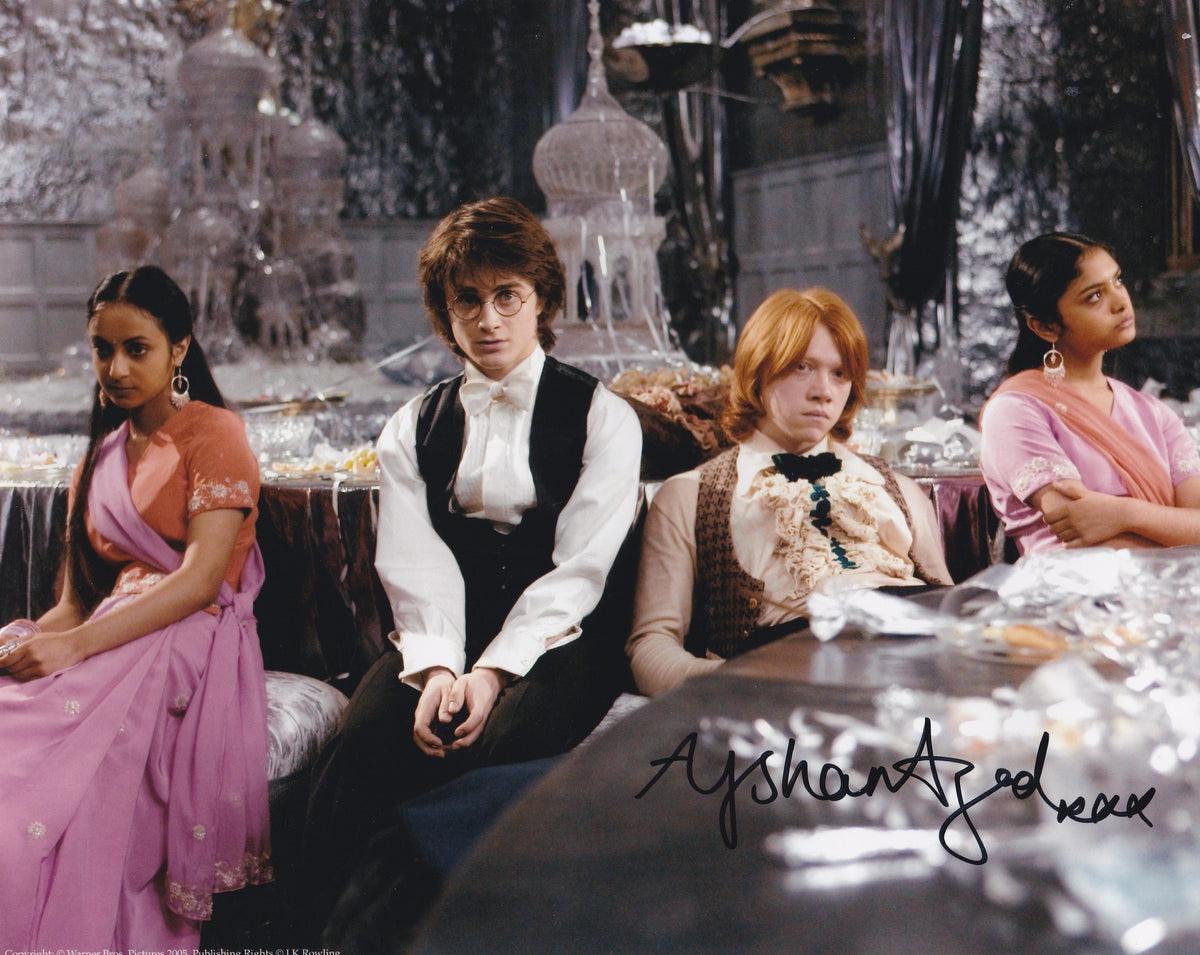 Afshan Azad 10x8 signed in Black Harry Potter – Showmasters Comic Con ...