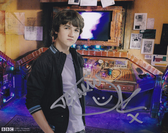 Tommy Knight 10x8 signed in SIlver Doctor who