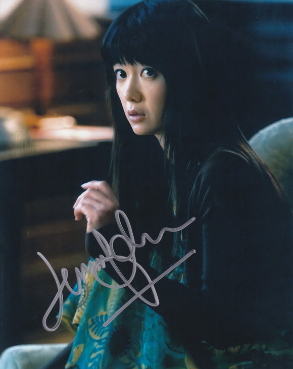 Jennifer Lim 10x8 signed in Silver The Hostel