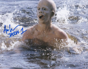 Ari Hehman 10x8 signed in Blue Friday The 13th