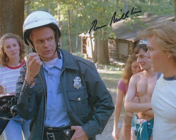 Ron Milkie 10x8 signed in Black Friday The 13th