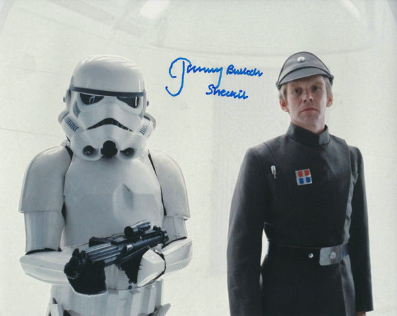 Jeremy Bulloch 10x8 signed in Blue  Star Wars