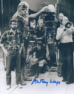Anthony Waye signed in Blue A New Hope Star Wars