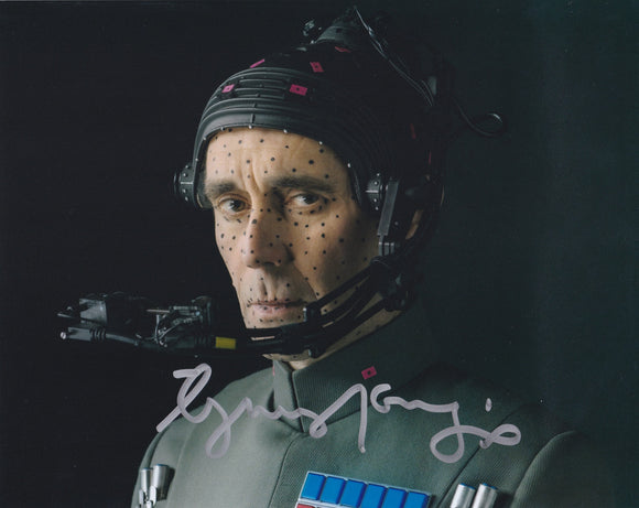 Guy Henry 10x8 signed in Silver Rogue One