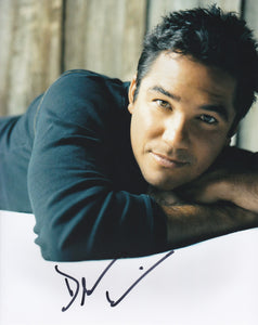 Dean Cain 10x8 signed in Black Superman
