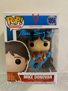 Marc Singer Signed Funko signed in Blue paint pen, come with Beckett cert.